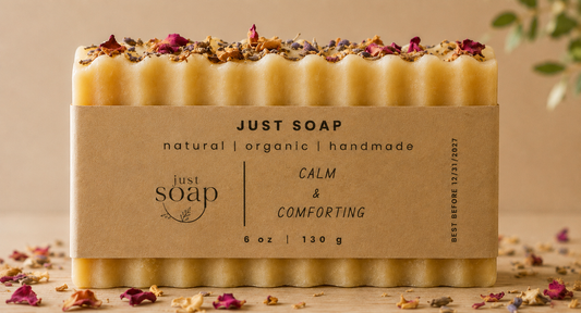 Gentle Oatmeal & Olive Oil Handmade Bar Soap – Sensitive Skin – 4 oz